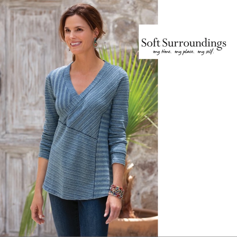 NEW Soft Surrounding Women Claudine Pullover
